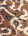 Abstract Brown Oriental Rug, abs1008