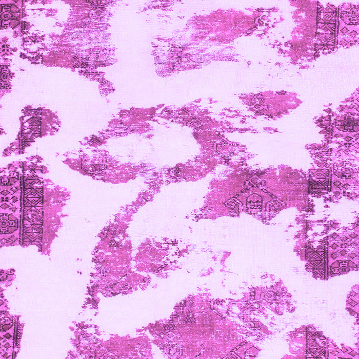 Machine Washable Oriental Purple Modern Area Rugs, wshabs1009pur