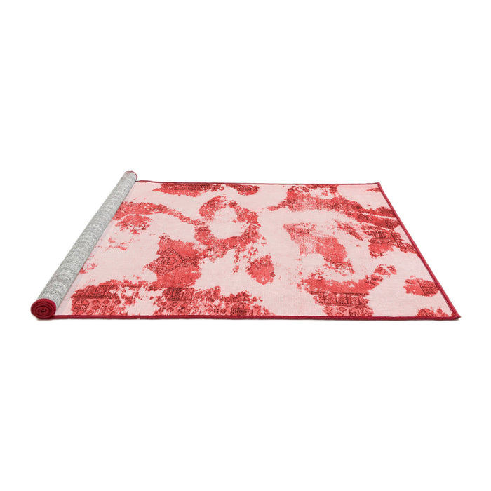 Modern Red Washable Rugs