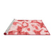 Modern Red Washable Rugs