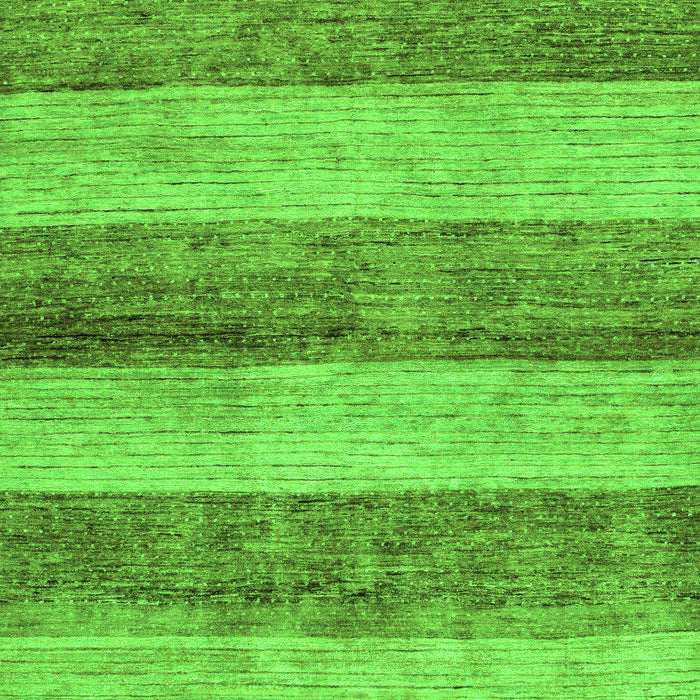 Machine Washable Abstract Green Modern Area Rugs, wshabs100grn