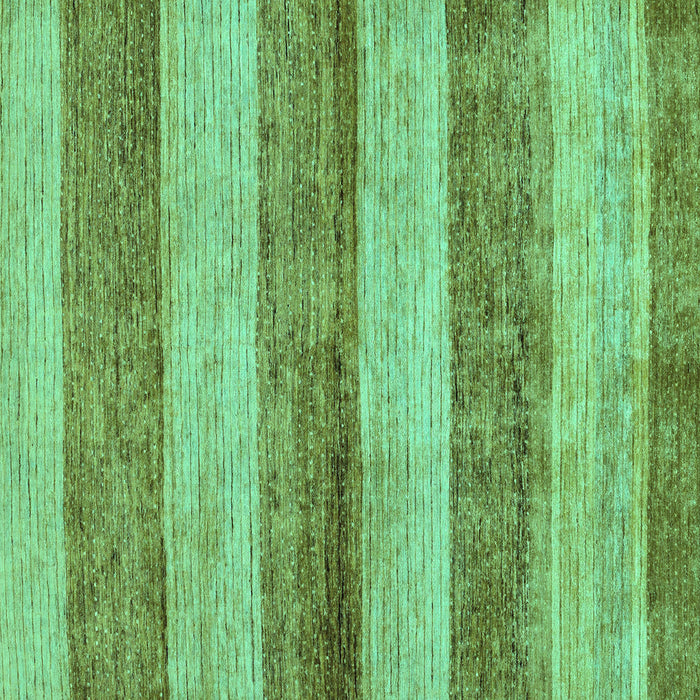 Square Machine Washable Abstract Turquoise Modern Area Rugs, wshabs100turq
