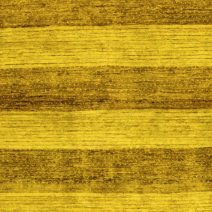 Machine Washable Abstract Yellow Modern Rug, wshabs100yw