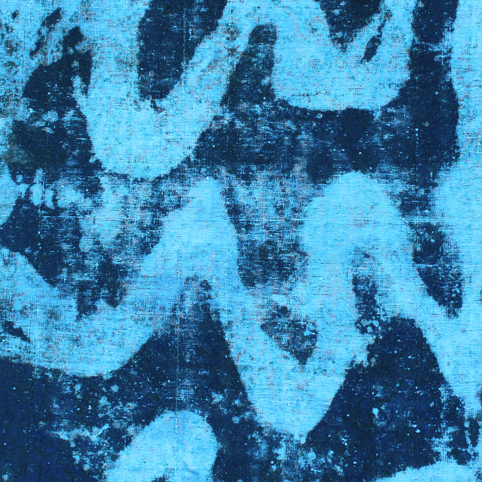 Oriental Light Blue Modern Rug, abs1010lblu