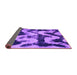 Sideview of Oriental Purple Modern Rug, abs1010pur