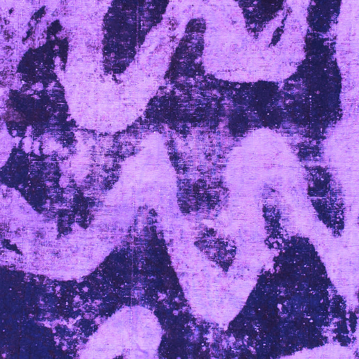 Machine Washable Oriental Purple Modern Area Rugs, wshabs1010pur