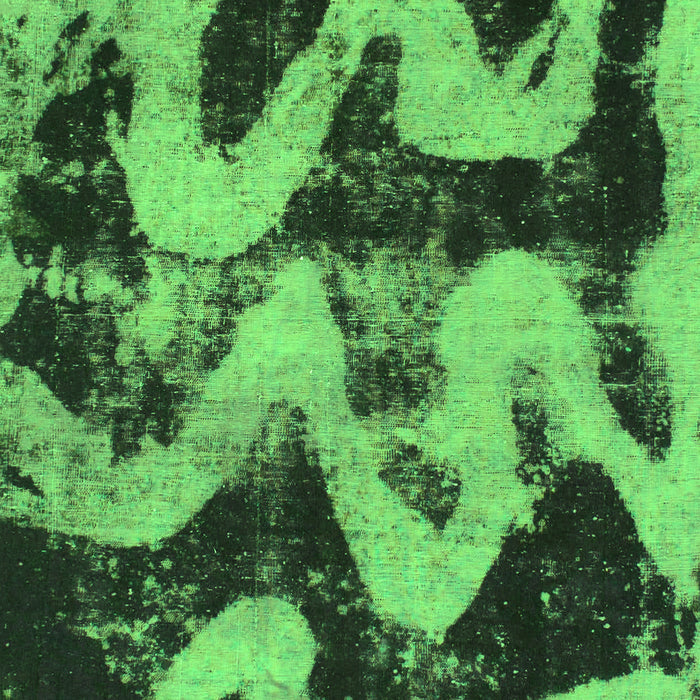 Oriental Green Modern Rug, abs1010grn