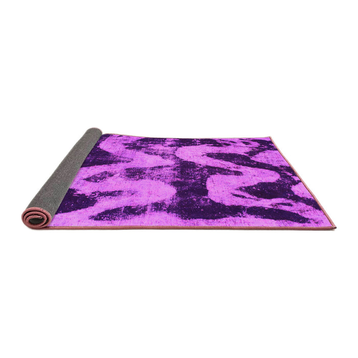 Sideview of Oriental Pink Modern Rug, abs1010pnk