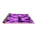 Sideview of Oriental Pink Modern Rug, abs1010pnk