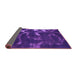 Sideview of Oriental Purple Modern Rug, abs1011pur