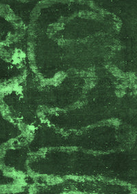 Oriental Emerald Green Modern Rug, abs1011emgrn