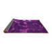 Sideview of Oriental Pink Modern Rug, abs1011pnk