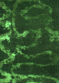 Oriental Green Modern Rug, abs1011grn