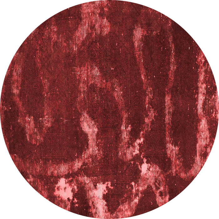 Machine Washable Oriental Red Modern Rug, wshabs1011red