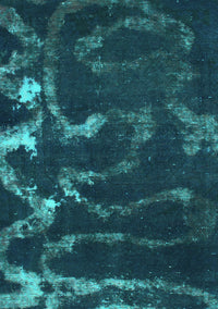 Oriental Turquoise Modern Rug, abs1011turq