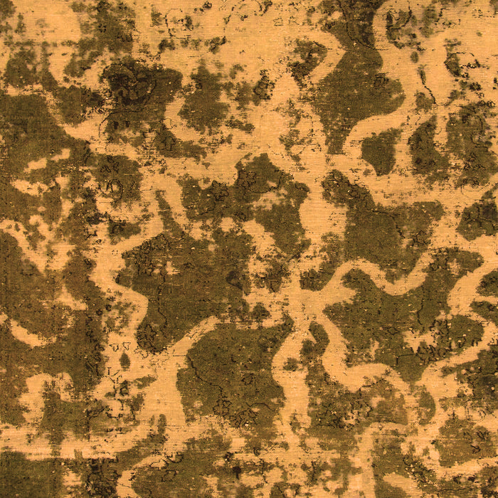 Machine Washable Oriental Orange Modern Area Rugs, wshabs1012org