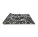 Sideview of Oriental Gray Modern Rug, abs1012gry