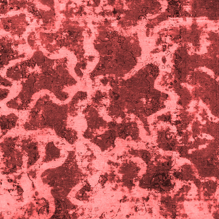 Machine Washable Oriental Red Modern Rug, wshabs1012red