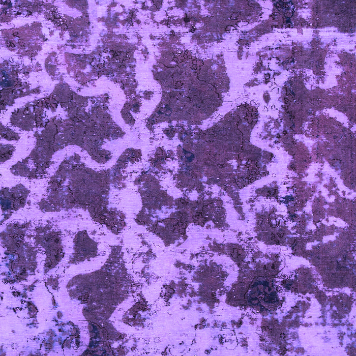 Machine Washable Oriental Purple Modern Area Rugs, wshabs1012pur