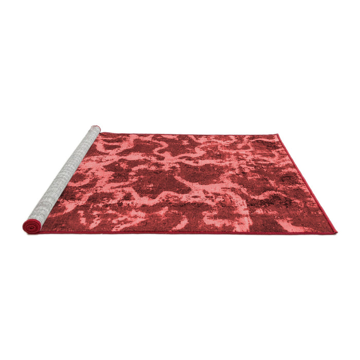 Modern Red Washable Rugs