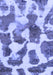 Machine Washable Oriental Blue Modern Rug, wshabs1013blu