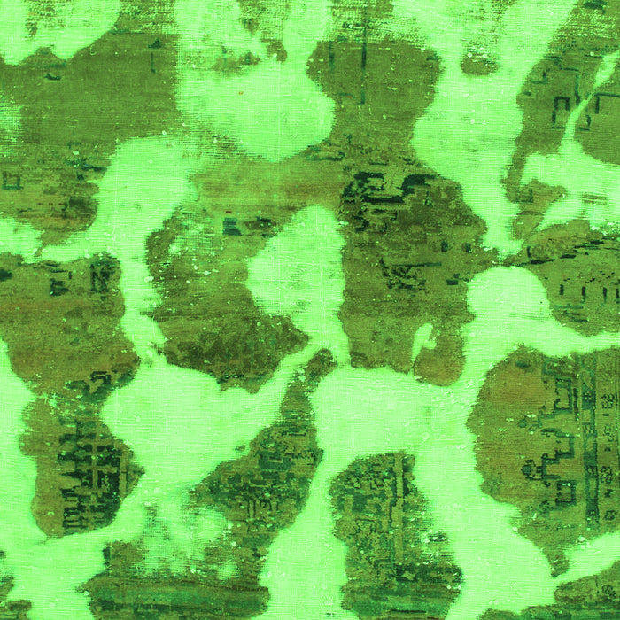 Oriental Green Modern Rug, abs1013grn