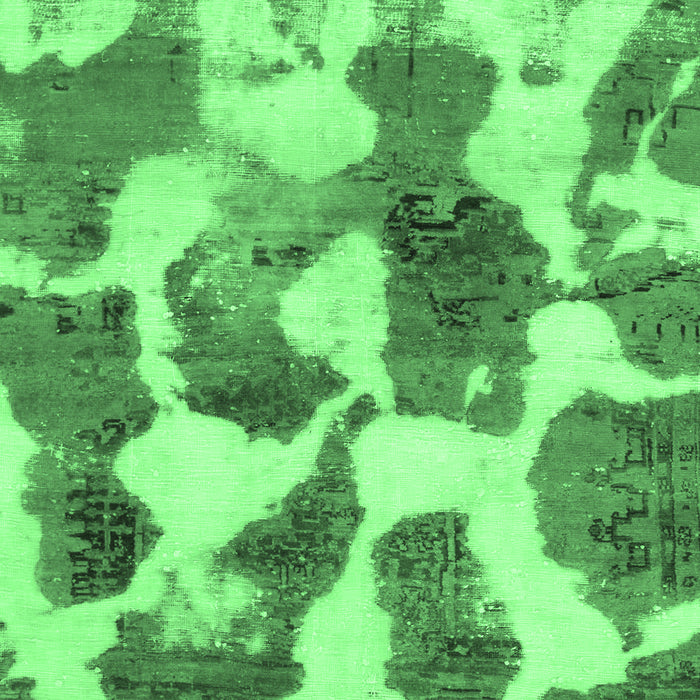 Oriental Emerald Green Modern Rug, abs1013emgrn