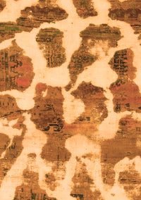 Oriental Orange Modern Rug, abs1013org