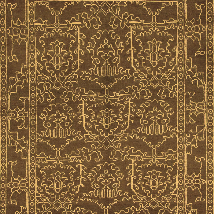 Oriental Brown Modern Rug, abs1014brn