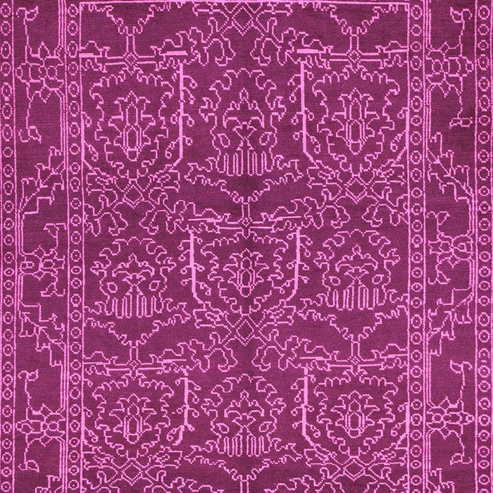 Machine Washable Oriental Pink Modern Rug, wshabs1014pnk
