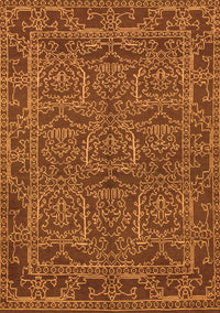 Oriental Orange Modern Rug, abs1014org