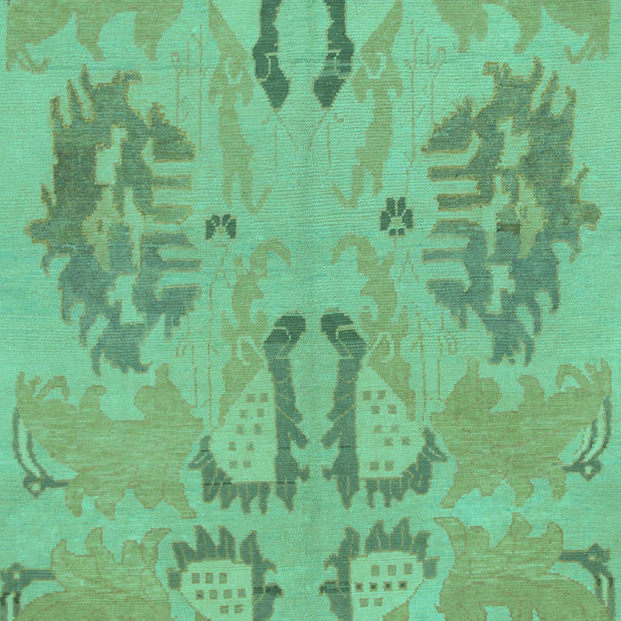 Oriental Turquoise Modern Rug, abs1015turq
