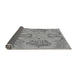 Sideview of Oriental Gray Modern Rug, abs1015gry