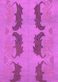 Oriental Purple Modern Rug, abs1016pur