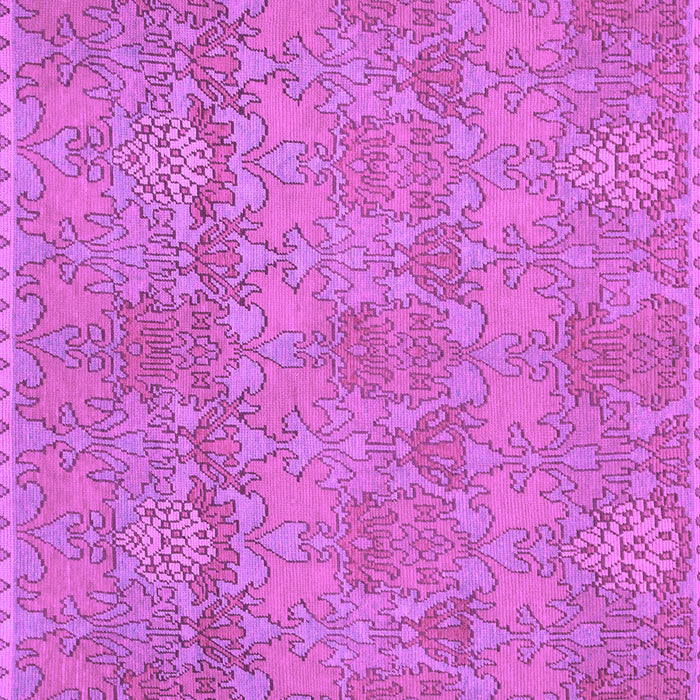 Square Machine Washable Abstract Purple Modern Area Rugs, wshabs1017pur