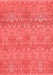 Abstract Red Modern Area Rugs