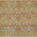 Square Machine Washable Abstract Light Brown Rug, wshabs1017