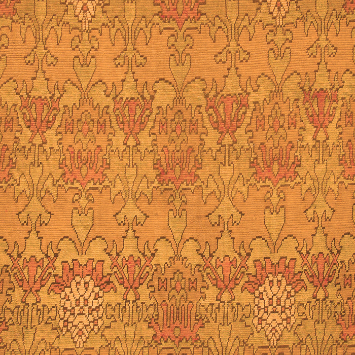 Machine Washable Abstract Orange Modern Area Rugs, wshabs1017org