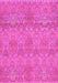 Abstract Pink Modern Rug, abs1017pnk