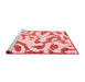 Modern Red Washable Rugs