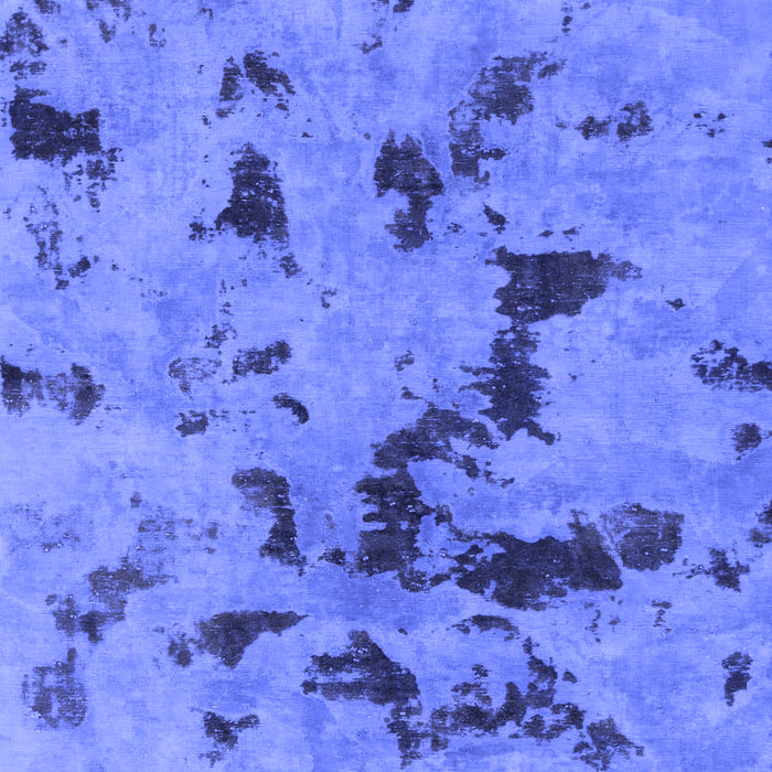 Machine Washable Abstract Blue Modern Rug, wshabs1019blu