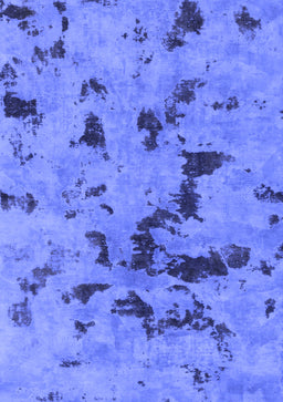 Abstract Blue Modern Rug, abs1019blu