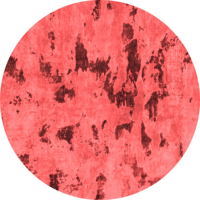 Machine Washable Abstract Red Modern Rug, wshabs1019red