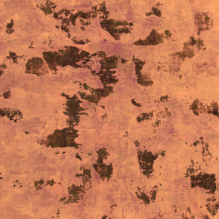 Machine Washable Abstract Orange Modern Area Rugs, wshabs1019org