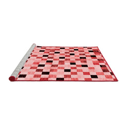 Modern Red Washable Rugs