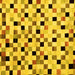 Square Machine Washable Checkered Yellow Modern Rug, wshabs101yw
