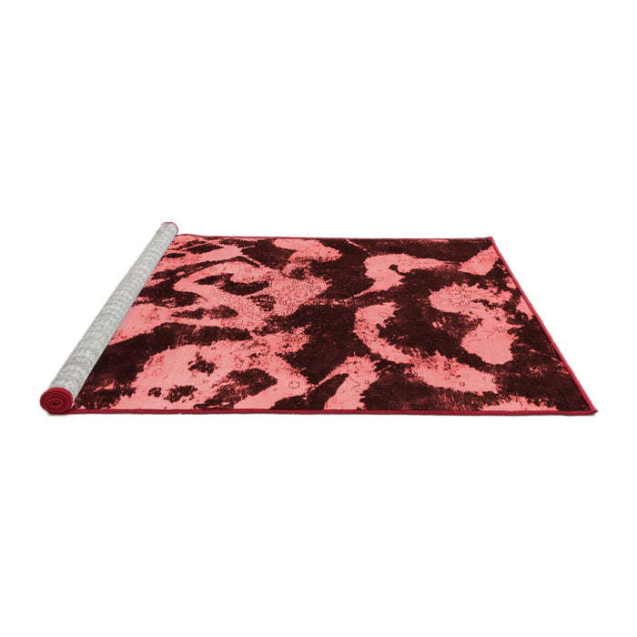 Modern Red Washable Rugs