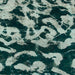 Square Machine Washable Abstract Dark Sea Green Rug, wshabs1020
