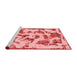 Modern Red Washable Rugs