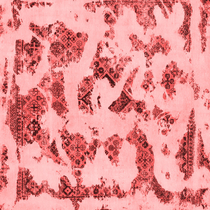 Machine Washable Abstract Red Modern Rug, wshabs1021red